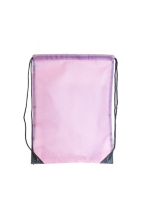 Picture of PREMIUM BACKPACK RUCKSACK with Drawstring Handles in Pink.
