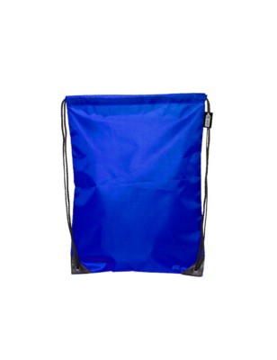Picture of 210D POLYESTER RPET DRAWSTRING BAG in Royal Blue.