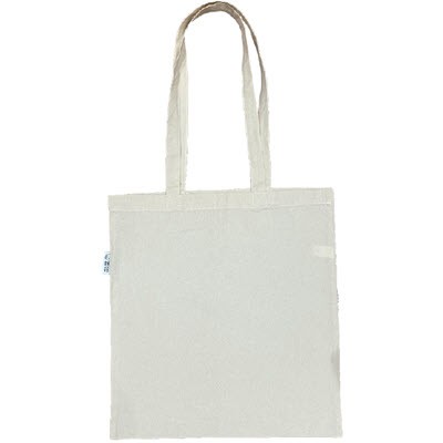 Picture of 5OZ NATURAL ORGANIC COTTON SHOPPER with Long Handles.