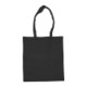Picture of 10OZ BLACK COTTON SHOPPER TOTE BAG NO GUSSET