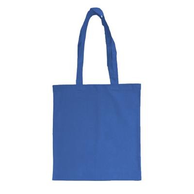 Picture of 5OZ RECYCLED COTTON SHOPPER TOTE BAG in Royal Blue