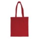 Picture of 5OZ RECYCLED COTTON SHOPPER TOTE BAG in Red