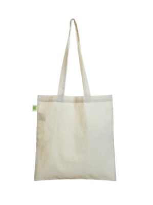 Picture of ECO NATURAL & COLOUR COTTON SHOPPER in Natural.