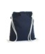Picture of DURABLE 5OZ COTTON DRAWSTRING BAG with Thick Natural Colour Cords in Navy