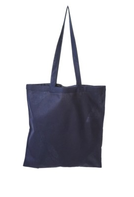 Picture of COLOUR 4OZ COTTON SHOPPER with Long Handles in Navy