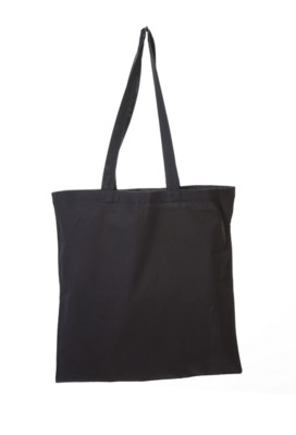 Picture of COLOUR 4OZ COTTON SHOPPER with Long Handles in Black.