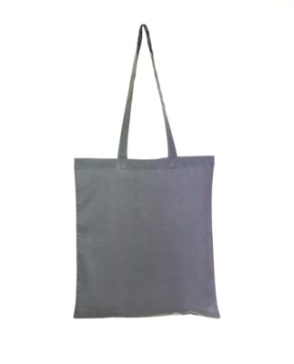 Picture of COLOUR 4OZ COTTON SHOPPER with Long Handles in Grey.