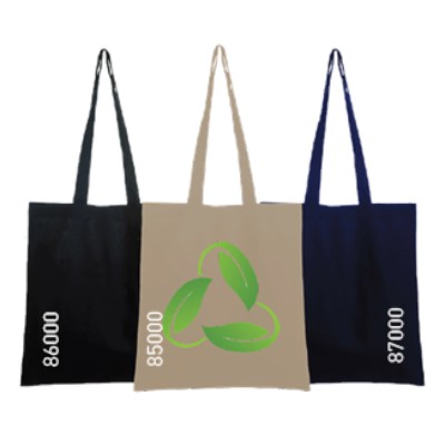 Picture of 5OZ RECYCLED COTTON SHOPPER TOTE BAG.