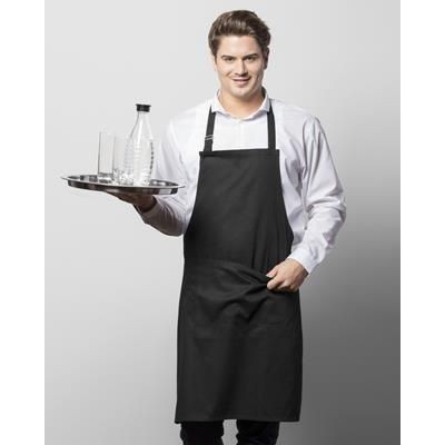 Various Colours Available Adults//Unisex Plain Polycotton Bib Apron With Pocket Sage