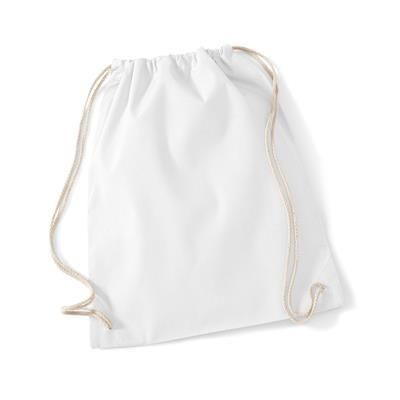 WESTFORD MILL GYMSAC DRAWSTRING BAG ORGANIC COTTON CANVAS HEAVYWEIGHT ROPE POUCH