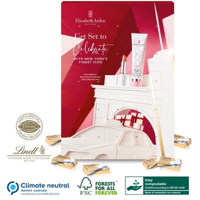 Picture of PERSONALISED A4 LINDT SELECT ADVENT CALENDAR.