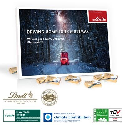 Picture of 100% ECO FRIENDLY LINDT SELECT DESK TOP ADVENT CALENDAR.