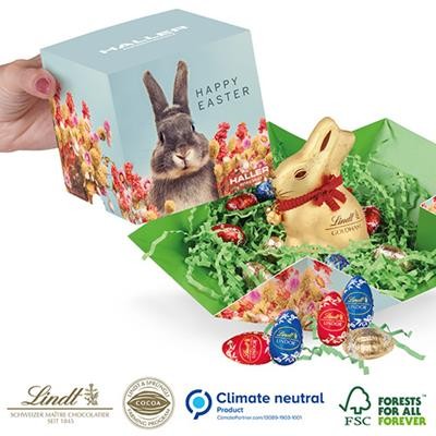Picture of LINDT CHOCOLATE EASTER CUBE.