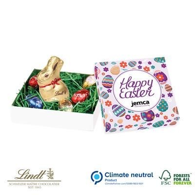 Picture of LINDT NEST BOX with Bunny Rabbit & Mini Eggs