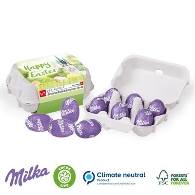 Picture of PERSONALISED MILKA 6 MINI EGG CARTON