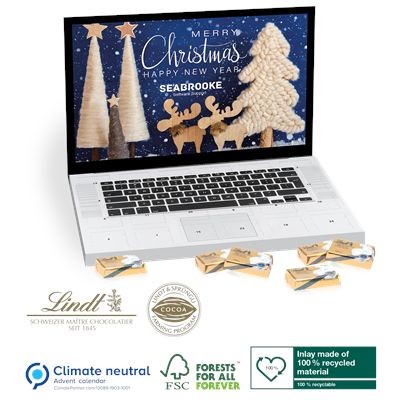 Picture of PERSONALISED LAPTOP LINDT SELECT ADVENT CALENDAR