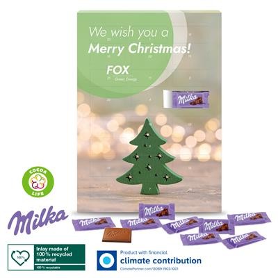 Picture of PERSONALISED ADVENT MILKA WALL CALENDAR.