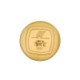 Picture of PERSONALISED MEDIUM SIZE 75MM BELGIAN CHOCOLATE MOULDED COIN