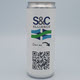 Picture of PERSONALISED CAN OF STILL OR SPARKLING WATER 330ML