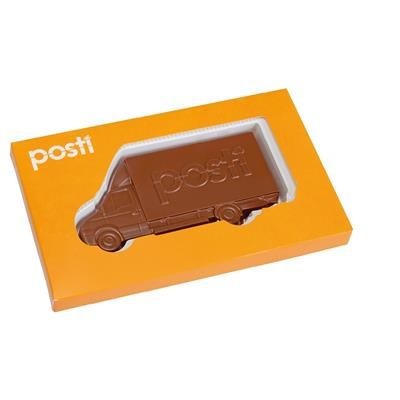 Picture of PERSONALISED BOX with Moulded Chocolate Van.