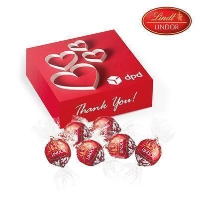 Picture of LINDOR CHOCOLATE PERSONALISED PRESENT BOX