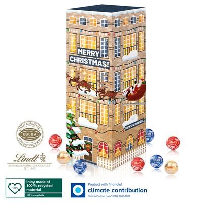 Picture of LINDT TOWER CHOCOLATE ADVENT CALENDAR.