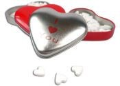 Picture of MINI HEART MINTS TIN in Red
