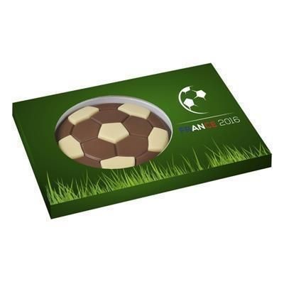 Picture of PROMOTIONAL 2D CHOCOLATE FOOTBALL GIFT BOX