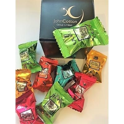 Picture of PERSONALISED BOX OF MONTY BOJANGLES CHOCOLATE TRUFFLES