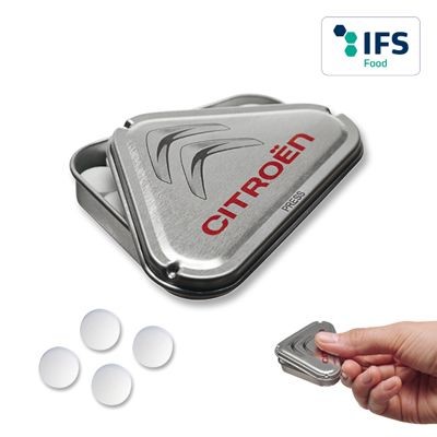 Picture of MINTS in Personalised Triangular Tin.