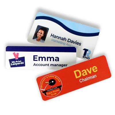 UK NAME BADGE.