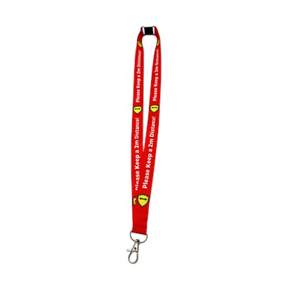 Picture of UK DYE SUBLIMATION DOUBLE TRIGGER CLIP LANYARD