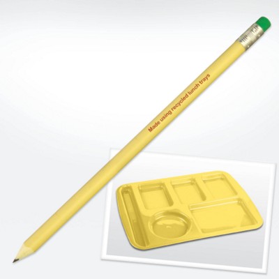 Picture of GREEN & GOOD RECYCLED PLASTIC LUNCHTRAY PENCIL with Eraser