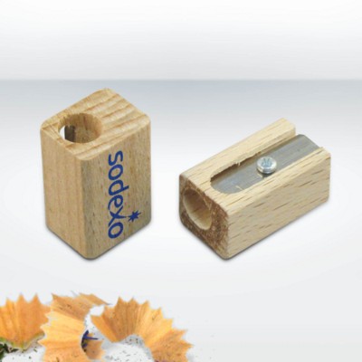 Picture of GREEN & GOOD WOOD SINGLE CAVITY SHARPENER in Natural
