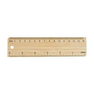 Picture of GREEN & GOOD VALUE SUSTAINABLE 15CM BAMBOO RULER.