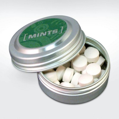 Picture of GREEN & GOOD MINI MINTS in Recycled Aluminium Silver Metal Container