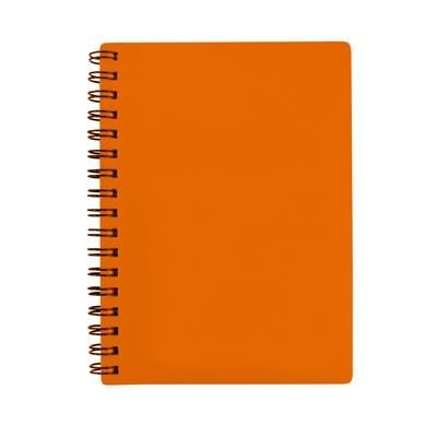 Picture of GREEN & GOOD A6 RECYCLED POLYPROPYLENE NOTE BOOK with Recycled Paper.