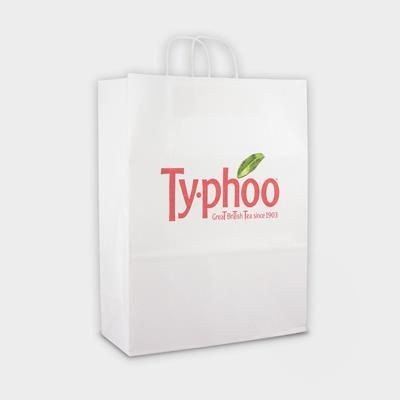 Picture of GREEN & GOOD LARGE SUSTAINABLE KRAFT PAPER BAG with Twisted Handles