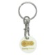 Picture of GREEN & GOOD RECYCLED PLASTIC TROLLEY COIN KEYRING