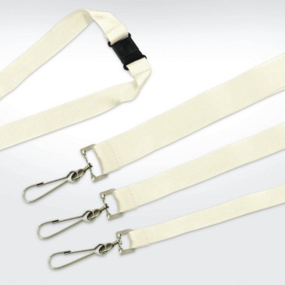 Picture of GREEN & GOOD PLANT FIBRE DELUXE LANYARD in Natural.