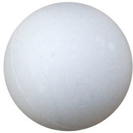 Picture of PROMOTIONAL PING PONG TABLE TENNIS BALL in White.