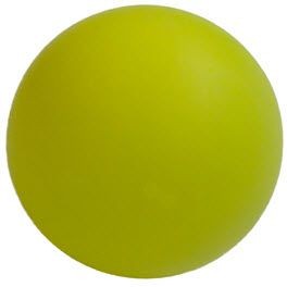 Picture of PROMOTIONAL PING PONG TABLE TENNIS BALL in Yellow.