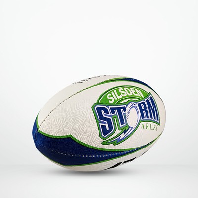 Picture of SIZE 3 RUBBER PROMOTIONAL RUGBY BALL