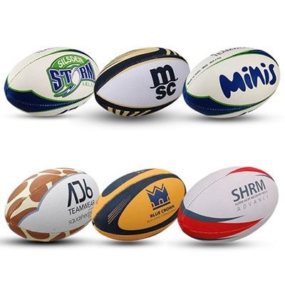 Picture of RUBBER PROMOTIONAL RUGBY BALL