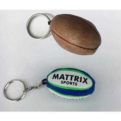 Picture of RUGBY BALL KEYRING.