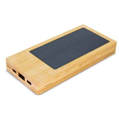 Picture of SOLAR POWERBANK - WOODZ SUNNY