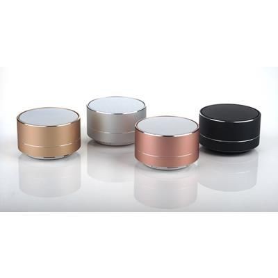 Picture of ROUND SHAPE METAL CORDLESS SPEAKER