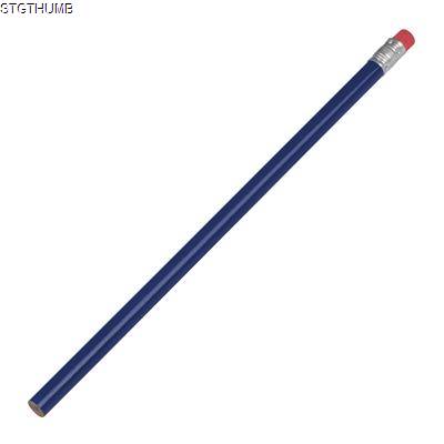 Picture of PENCIL with Rubber in Blue.