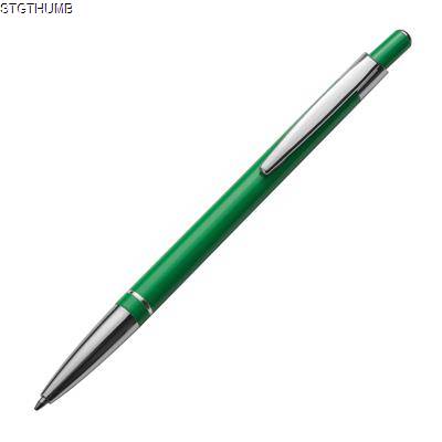 Picture of METAL BALL PEN in Green.