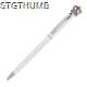Picture of METAL BALL PEN KING in White